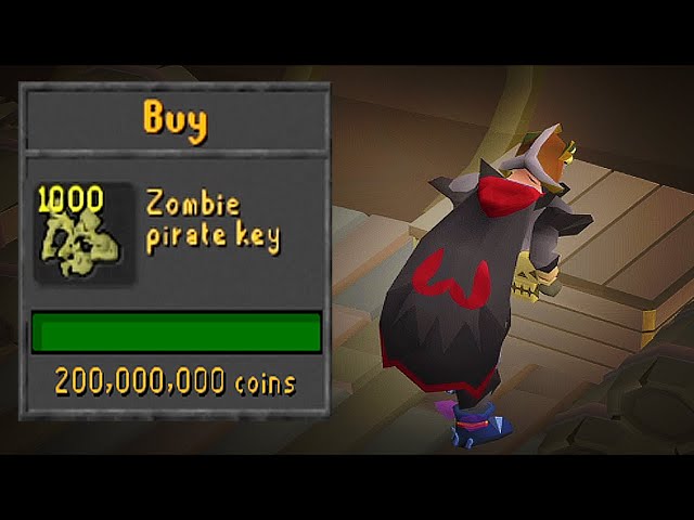 Loot from 1000 Zombie Pirate Keys (New Wilderness Chest) - OSRS