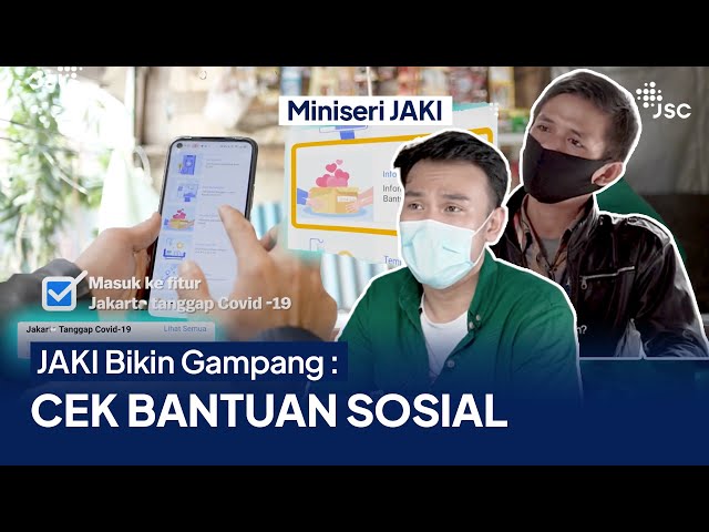 JAKI Bikin Gampang: Cek Info BANSOS TUNAI di Jakarta