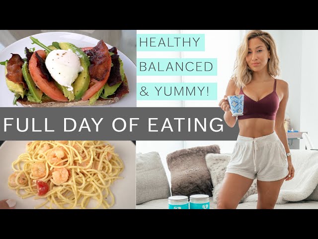 WHAT I EAT IN A DAY!! Realistic + Yummyyyyyy