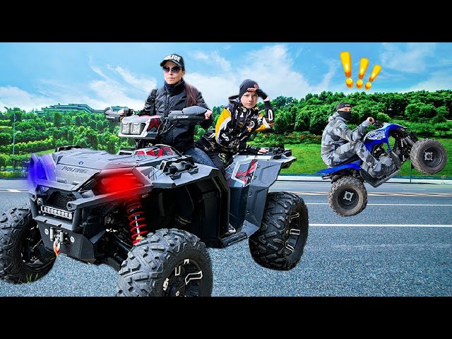 Den y Aventuras con la Policía en el bosque!👮‍♂️| Coches de policía para niños!