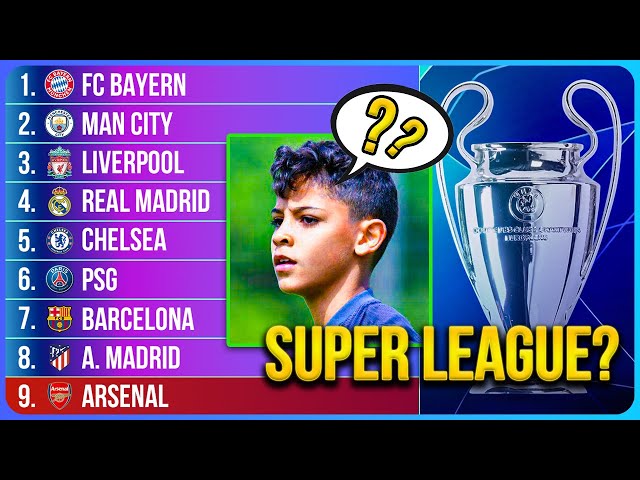 Explaining The NEW Champions League Format To a 10-Year-Old