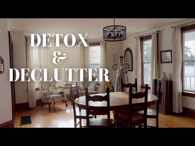 Purge Toxins & Clutter from your Home I Slow Christian Living