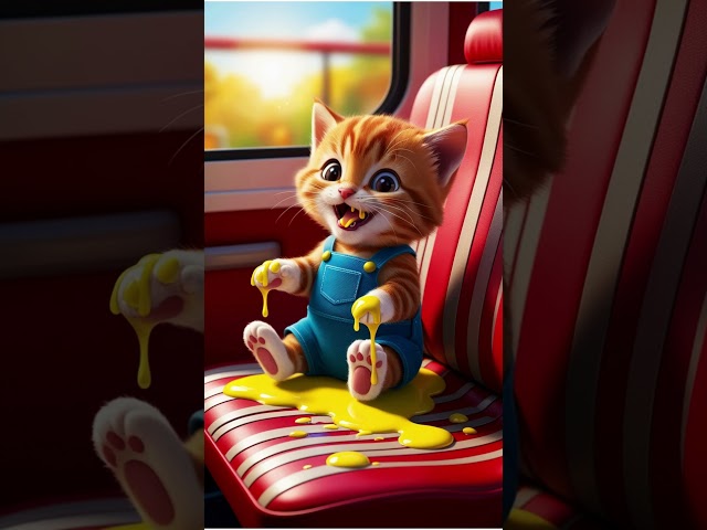 ai cat story #ai foodie cat story #shorts