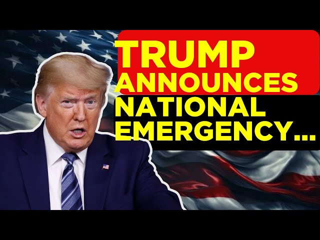 LIVE: Donald Trump's Shocking Remark On National Emergency | Trump Latest News Live | Trump Speech