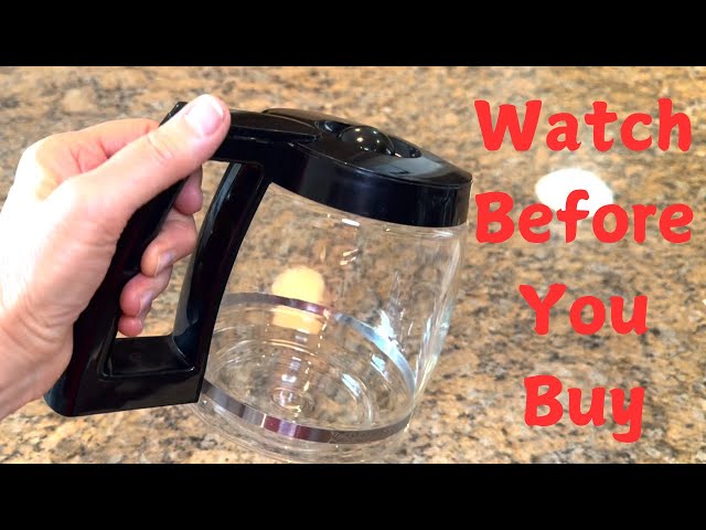 12-Cup Glass Carafe Replacement for Cuisinart Coffee Maker