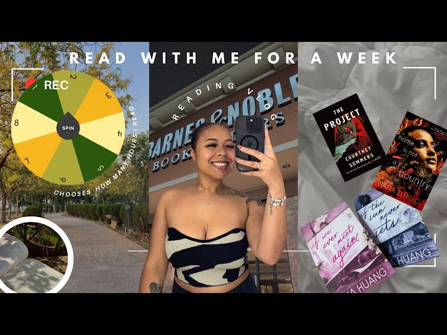 Random number generator chooses how many hours I read for a week 📔⏳!