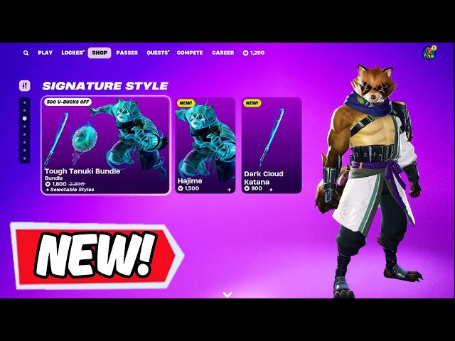 NEW Skin in the Fortnite Item Shop!😍(Review)