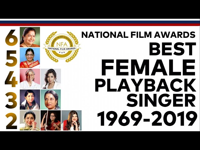 National Film Awards | Best Female Playback Singer | 1969-2019 | K S Chithra | P Susheela | S Janaki