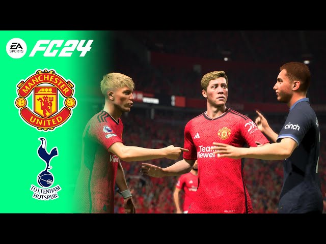 PS5 FC 24 Manchester United vs Tottenham Hotspur | Premier League