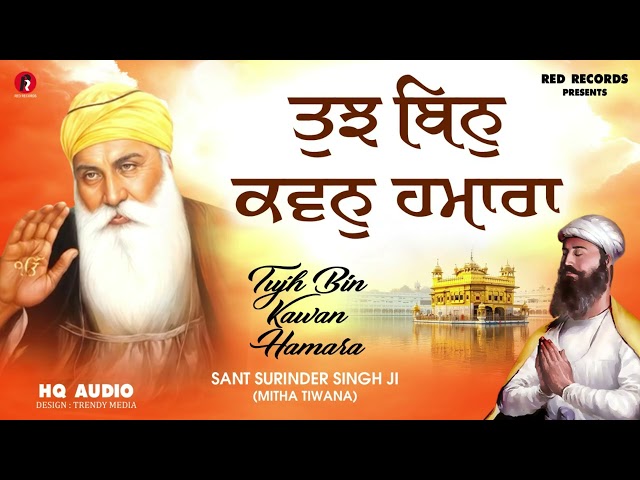 NEW SHABAD GURBANI : Tujh Bin Kavan Hamara | Sant Surinder Singh Ji | RedRecords Gurbani Kirtan 2025