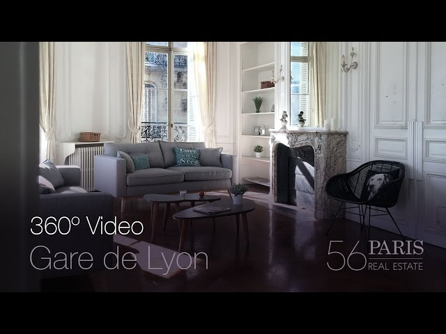 360 Video Paris Apartment at Gare de Lyon