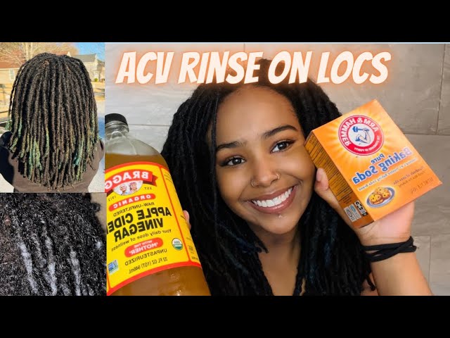 LOC DETOX| ACV RINSE ON MY 2 YEAR LOCS | SHOCKING RESULTS!