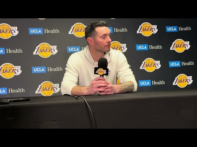 JJ Redick Provides Injury Updates Ahead Of Lakers Game Against Pacers