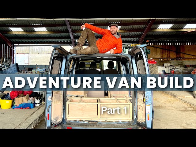 Camper Van Conversion | Home Build Adventure Van Part 1 (Sound deadening, Insulation, Floor)