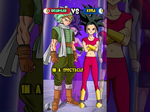 Who Is Strongest? Granolah vs Kefla - Cosmic Battle #dragonball #edit #shorts #vs