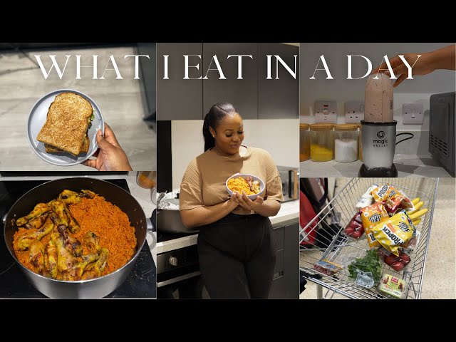 WHAT I EAT IN A DAY | COOK WITH ME + GROCERY SHOPPING