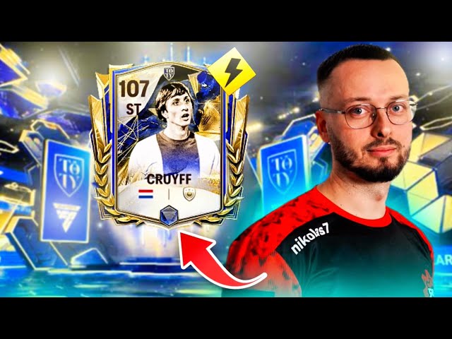 We Got Cruyff & His Gameplay is UNBELIEVABLE! FC Mobile