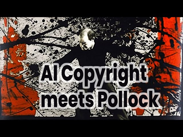 The Paint Splatter, AI Copyright Test: Jackson Pollock throws paint, we throw prompts