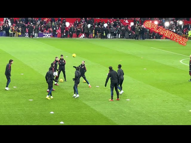 Man United & Man City WARM UP! | Man United 2-1 Man City | #manchesterunited #manchestercity