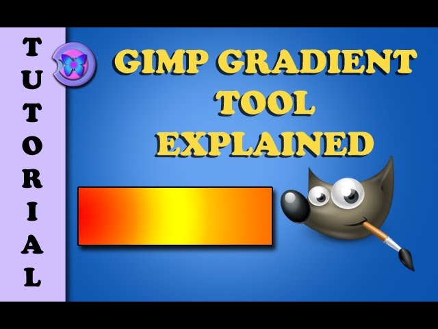 GIMP 2.8 Gradient Tool Explained - How To Make Custom Gradient In Gimp (Tutorial For 13+)