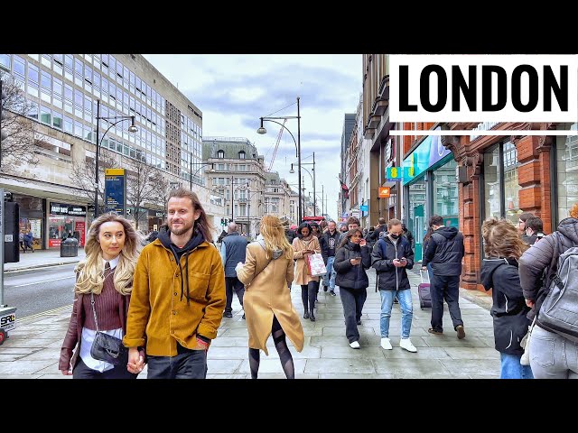 London Walk | Oxford Street - Palladium Theatre in Argyll Street Soho| Central London Walking Tour