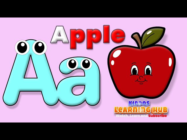 A is for Apple🍎🍎 | ABC Phonics Fun | Educational ABC Learning