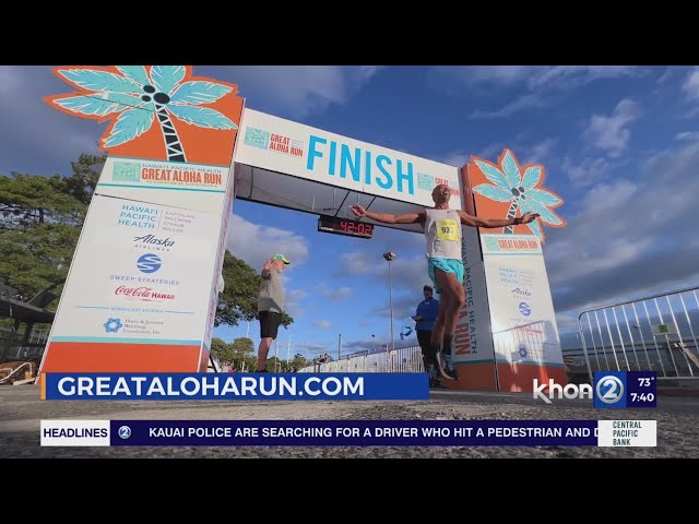 Final preparations underway for 41st annual Great Aloha Run