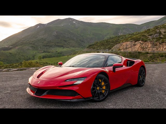 Ferrari SF90 Assetto Fiorano: 1.000 HP flat out on the mountains - Driven by Davide Cironi (SUBS)