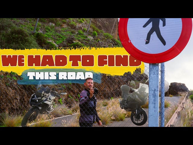 The Canary Islands' Abandoned Road | Honda NT1100 BMW GS1300