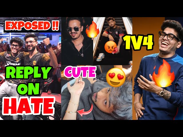 LOLZZZ REPLY ON EXPOSE 🚨 JONATHAN 1V4 | SCOUT KASHVI CUTE MOMENT ❤️ | SOUL GODL BGIS | LATENT