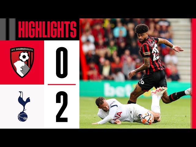 Maddison and Kulusevski score in tight game | AFC Bournemouth 0-2 Tottenham Hotspur