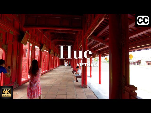 Let's Walk | 4K Vietnam Exploring the UNESCO Imperial City of Hue Citadel Scenic Walking Tour