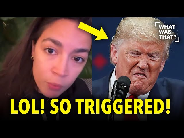 AOC instantly TRIGGERS Trump and MAGA…Total MELTDOWN