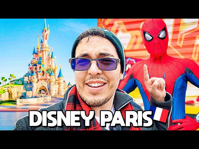 DISNEY PARIS (com Marvel, Spider Man e os AVENGERS) 👀