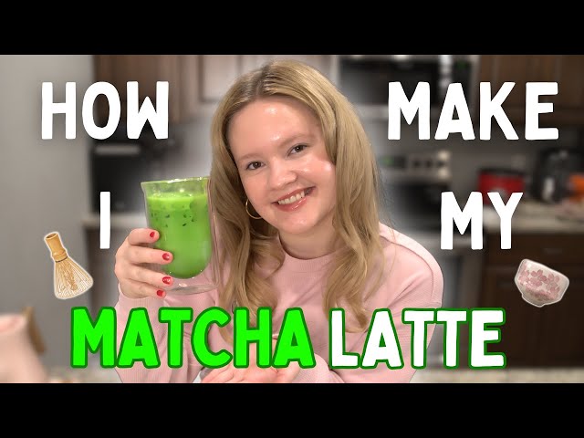 How I Make My Matcha Latte (everyday routine)