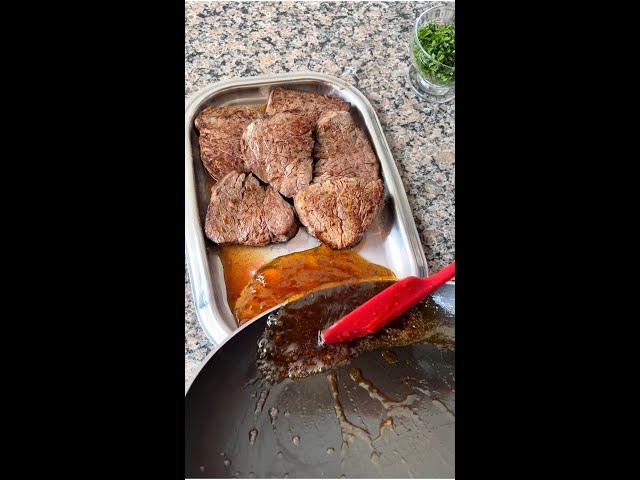 Bife ao Molho Fácil Para Seu Almoço #shorts