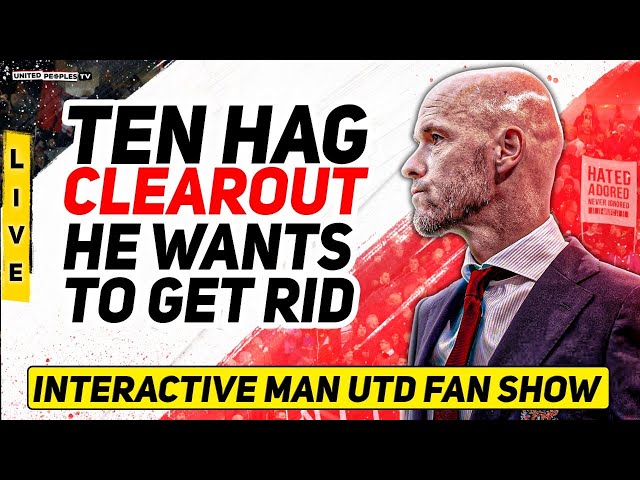 Ten Hag Wants 6 Players Gone In August: He Wants Man Utd Clearout Finished