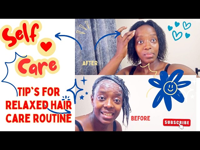 TIPS FOR HEALTHY RELAXED HAIR || SHOCKING OUTCOME || Random video #hair #relaxedhaircare