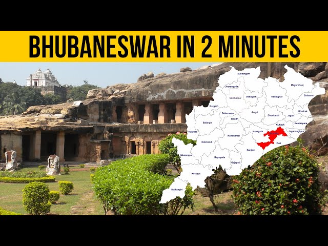 Let’s explore BHUBANESWAR in just 2 Minutes | Tourist Places Odisha