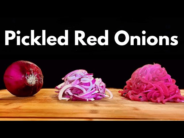 Pickled Red Onions | Quick Recipe