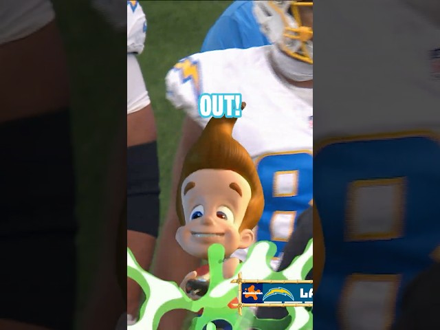 Jimmy Neutron blasts inside Jim Harbaugh's brain! 🧠 #NFL #wildcard