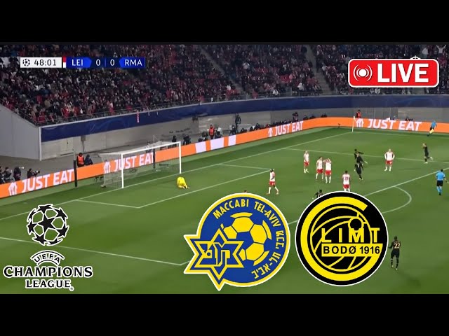 Bodo Glimt vs Maccabi Tel Aviv Live Football | Europa League 2025 | Full Match Streaming