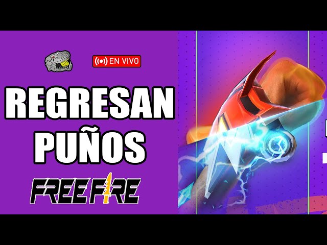 🔴 REGRESAN PUÑOS LEGENDARIOS A FREE FIRE /PONCHOELREX 😎