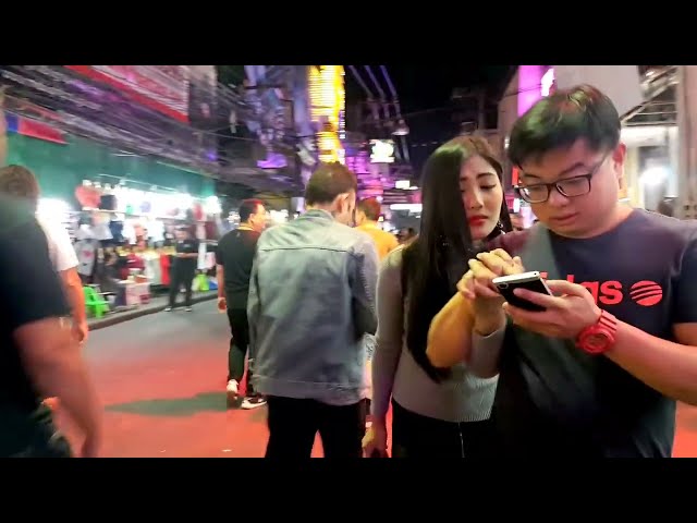 Walking Street Pattaya  After Mid Night   Pattaya Night Life