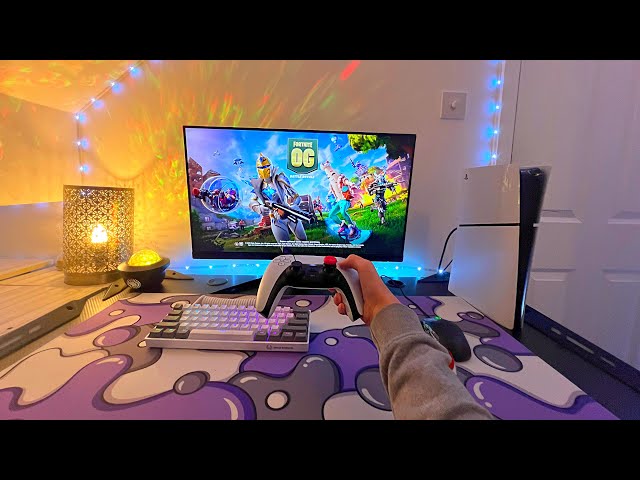 Fortnite On PlayStation 5 Slim (Unboxing + 120FPS Gameplay)