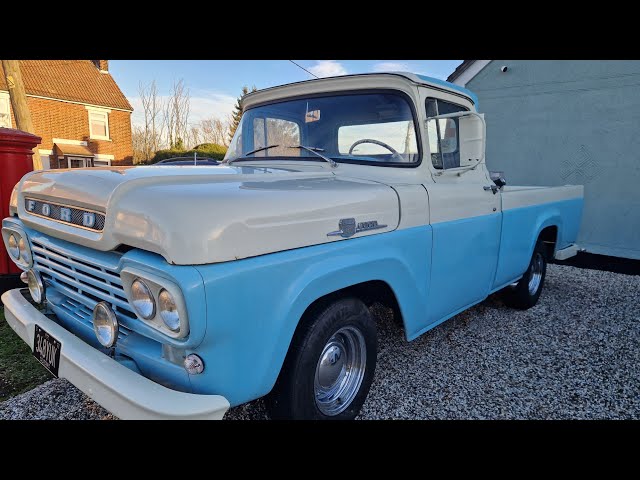 FORD F250 1959 RESTORATION FINISHED ISH LOL MARK SAVAGE