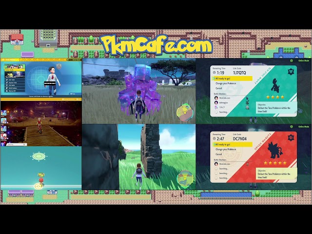 FREE SHINY POKEMON SCARLET & VIOLET TERA RAIDS! | SHINY JIRACHI GIVEAWAY | HERBA FARM | PkmCafe.com