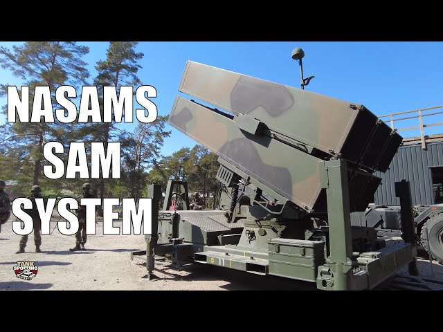 Surface-to-Air Missile NASAMS II FIN System Walkaround - Finnish Army