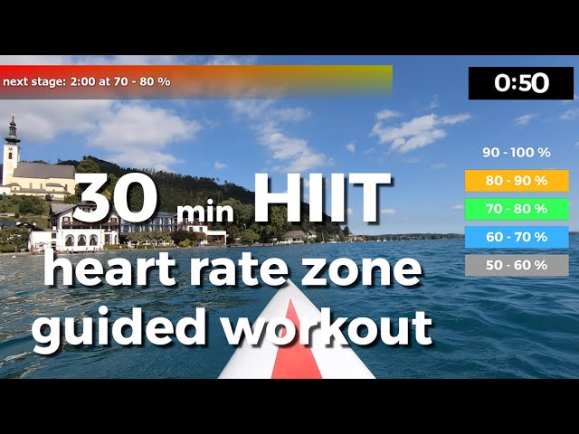 (19.01) 30 minute indoor rower workout - interval training HIIT  - moderate (1.1)