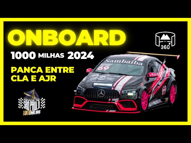 GP de São Paulo 1000 Milhas Chevrolet Absoluta - Onboard CLA45 AMG #69 - Batida Forte com AJR